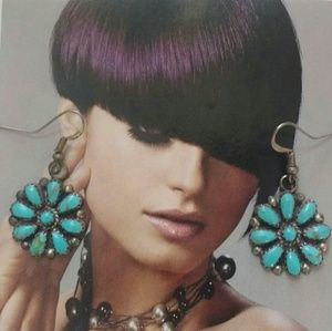 💙SALE! Amazing Native American Turquoise Earrings